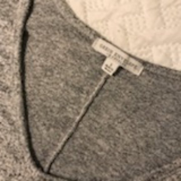 Green Envelope SOFT Gray Top - Picture 3 of 4